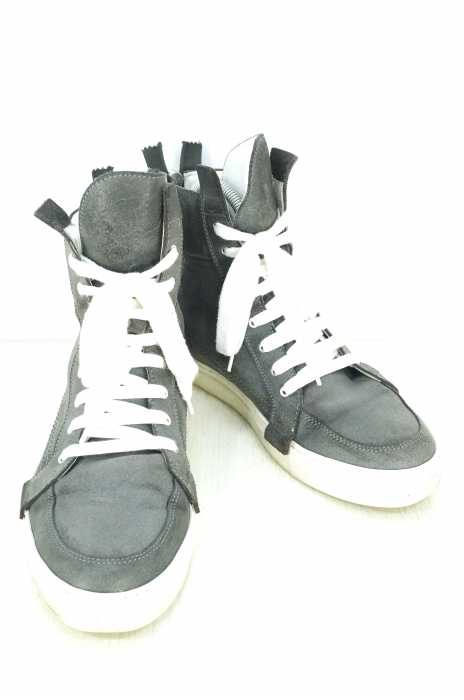 KRIS VAN ASSCHE（クリスヴァンアッシュ） バックジップハイカットスニーカー メンズ シューズ
