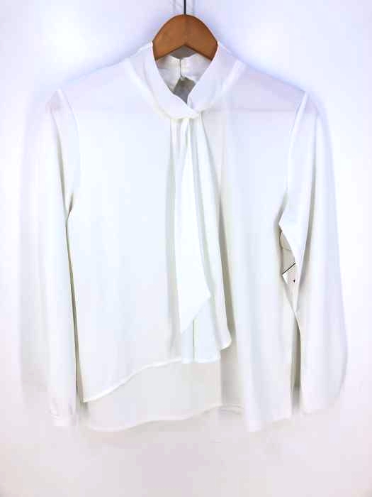 UNITED ARROWS green label relaxing（ユナイテッドアローズグリーンレーベルリラクシング） D シフォン コンビ ボウタイ カットソー レディース トップス
