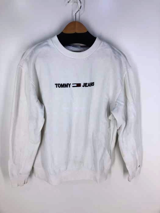tommy jeans（トミージーンズ） ブランド刺繍　トレーナー メンズ トップス
