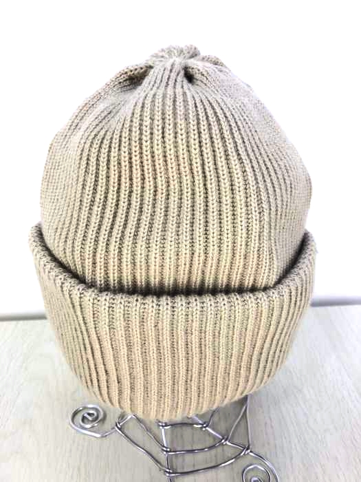 unfil(アンフィル) bluefaced wool beanie -24 メンズ 帽子