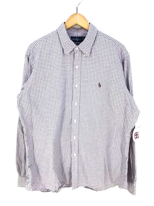 RALPH LAUREN（ラルフローレン） CUSTOM FIT カスタムフィット チェック柄ボタンダウンシャツ メンズ トップス