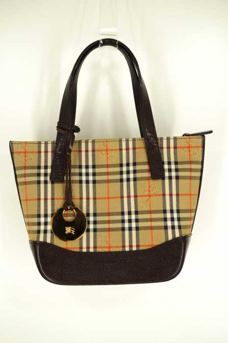BURBERRY LONDON BLUE LABEL(バーバリーロンドンブルーレーベル) バーバリーチェック柄ハンドバッグ レディース バッグ