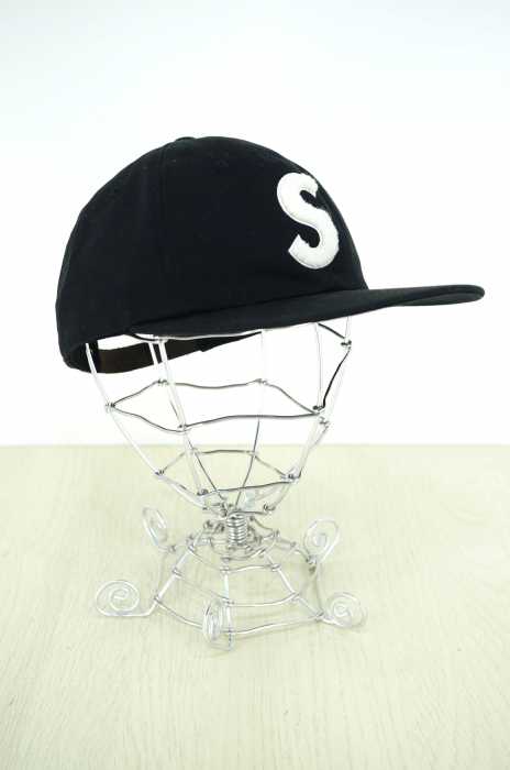 Supreme （シュプリーム） 16AW Chenille S Logo 6-Panel ロゴ6パネルキャップ メンズ 帽子