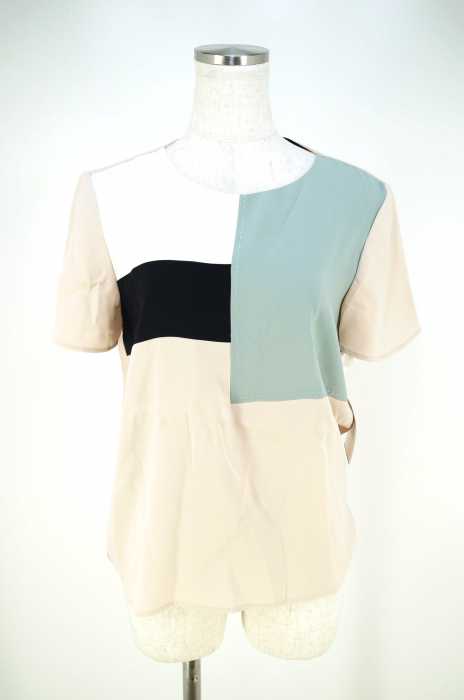 ZARA BASIC （ザラベーシック） パッチワーク レディース トップス