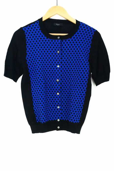 Paul Smith BLACK （ポールスミスブラック） ドット柄クルーネックカーディガン レディース トップス