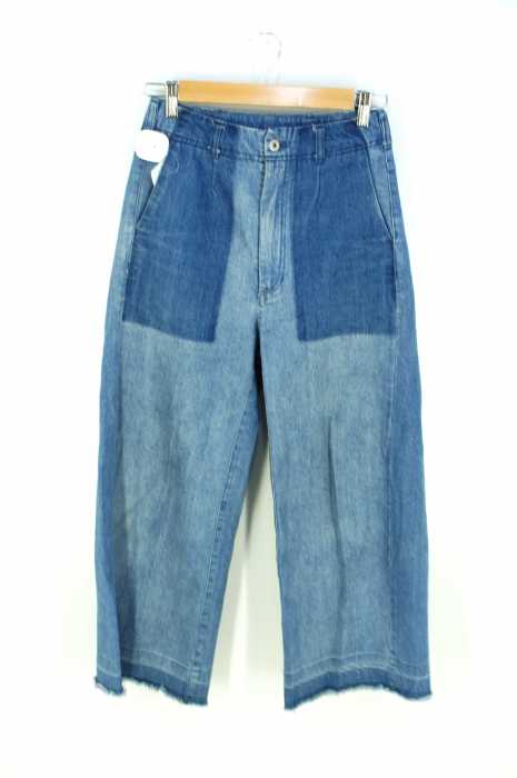 URBAN RESEARCH (アーバンリサーチ) カットオフデニムワイドパンツ メンズ パンツ