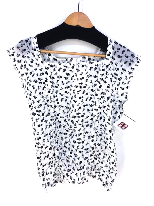 COMME des GARCONS（コムデギャルソン） AD2001 花柄バックジップブラウス レディース トップス