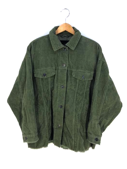 ZARA（ザラ） コーデュロイ カットオフジャケット レディース アウター