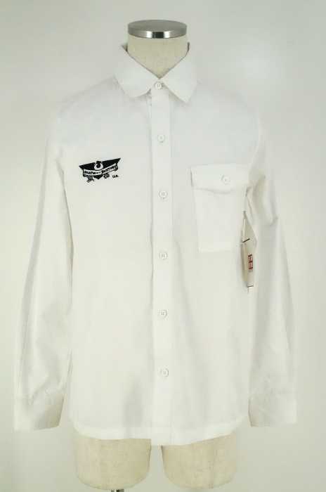 THRASHER （スラッシャー） バックプリントボタンシャツ メンズ トップス
