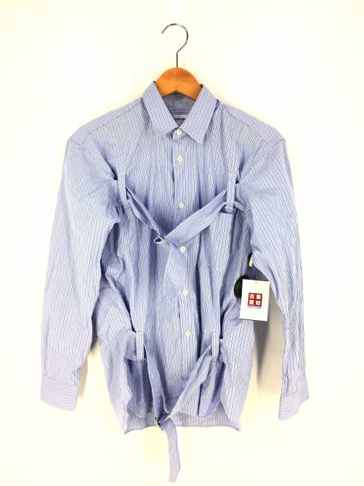 COMME des GARCONS SHIRT（コムデギャルソンシャツ） ダブルベルト ストライプシャツ メンズ トップス