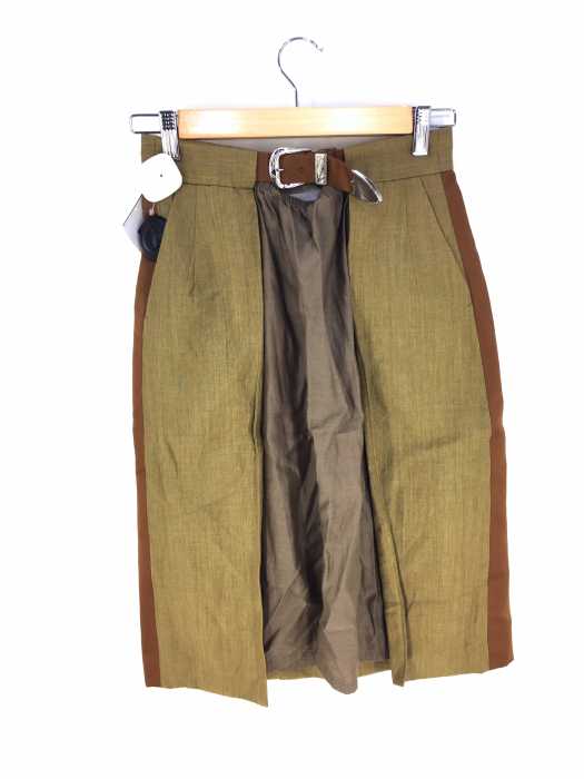 TOGA PULLA （トーガプルラ） 19SS Chambray wool skirt シャンブレーウールスカート レディース スカート