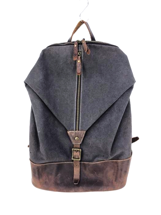 Gootium ゴーション 帆布レザー切替バックパック メンズ バッグ ブランド古着買取販売バズストア Gootium ゴーション 帆布レザー切替バックパック メンズ バッグ ブランド古着買取販売バズストア