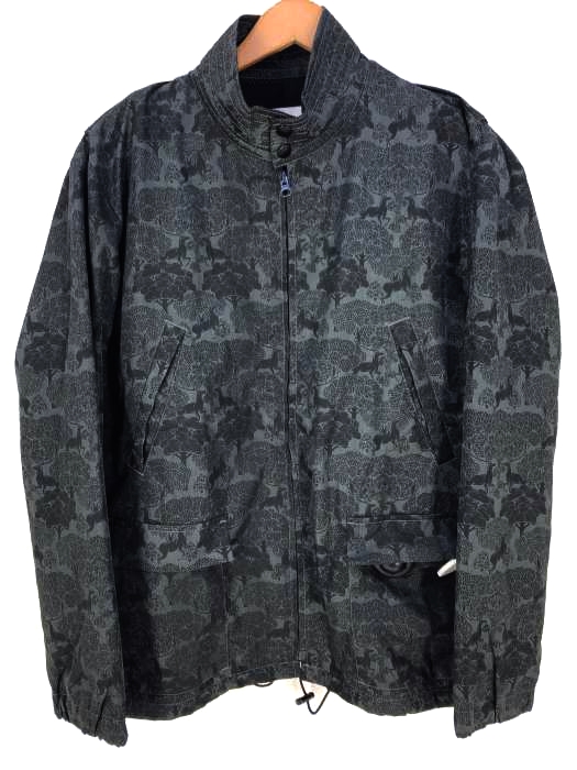WHITE MOUNTAINEERING（ホワイトマウンテニアリング） ホース柄 ナイロンジップアップジャケット メンズ アウター