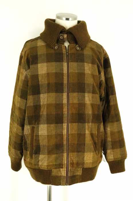 WOOLRICH（ウールリッチ） コーデュロイ中綿チェックジャケット メンズ アウター