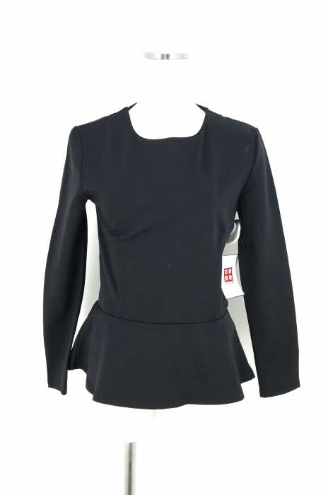 ZARA TRF （ザラティーアールエフ） バックジップぺプラムトップス レディース トップス