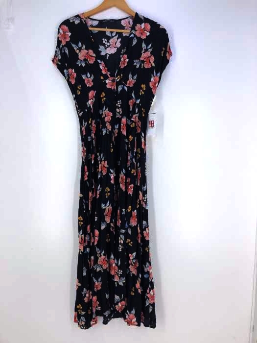 ZARA WOMAN(ザラ ウーマン) 花柄ノースリーブマキシワンピース レディース ワンピース