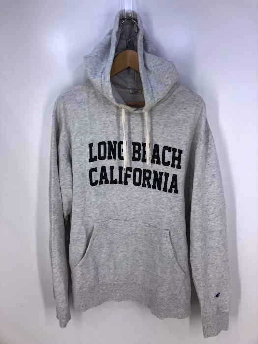 Champion（チャンピオン） LONG BEACH CALIFORNIA プリントパーカー メンズ トップス