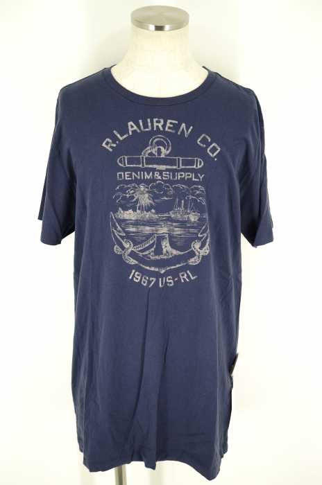 DENIM & SUPPLY RALPH LAUREN （デニムアンドサプライ ラルフローレン） プリント半袖Tシャツ メンズ トップス