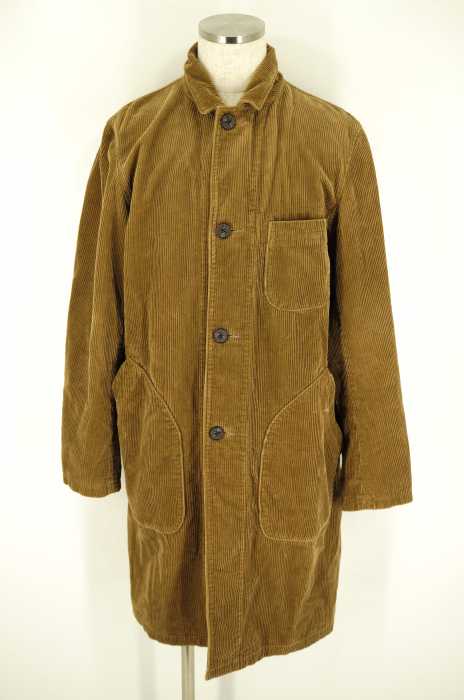 UNITED ARROWS green label relaxing (ユナイテッドアローズグリーンレーベルリラクシング) コーデュロイステンカラーコート メンズ アウター