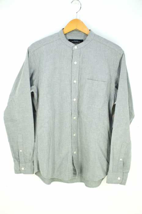 UNITED ARROWS green label relaxing （ユナイテッドアローズグリーンレーベルリラクシング） オックスフォード バンドカラーシャツ メンズ トップス