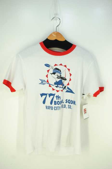 BUZZ RICKSONS(バズリクソンズ) 77th BOMB.SQDN リンガープリントTシャツ メンズ トップス