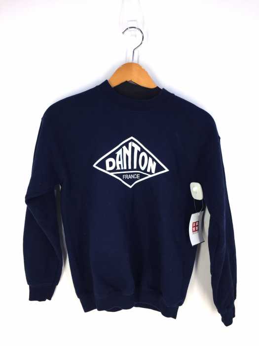 DANTON (ダントン) logo sweat crew neck レディース トップス
