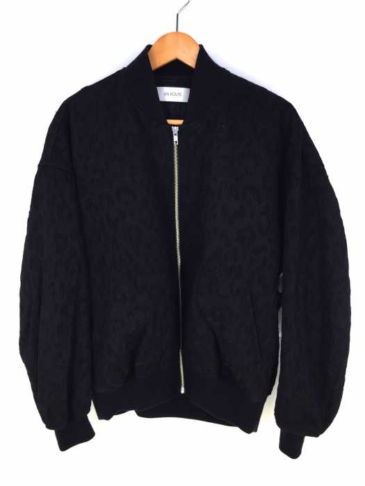 EN ROUTE （アンルート） Jacquard Bomber Jacket レオパード柄 ブルゾン レディース アウター
