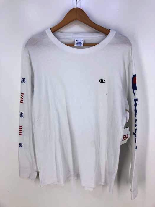 Champion(チャンピオン) L/S PRINTED TEE メンズ トップス