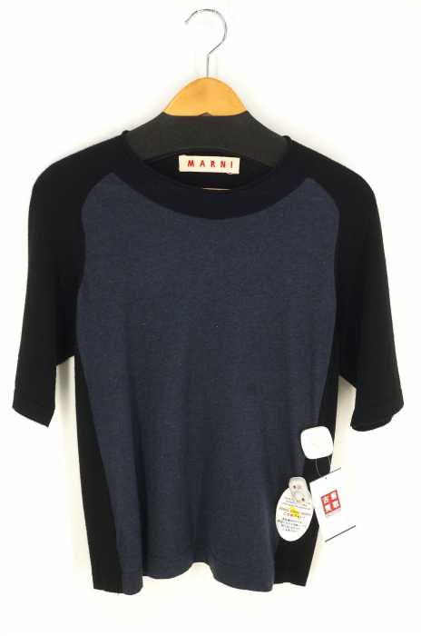 MARNI(マルニ) カシミヤ混ショートスリーブニット メンズ トップス