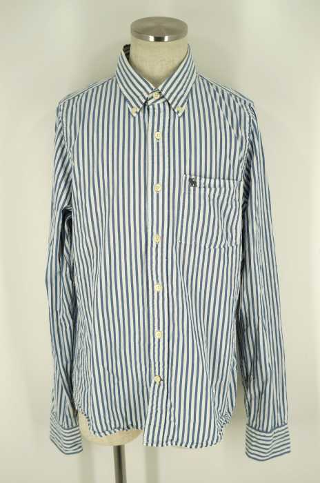 Abercrombie & Fitch （アバクロンビーアンドフィッチ） ストライプボタンダウンシャツ メンズ トップス