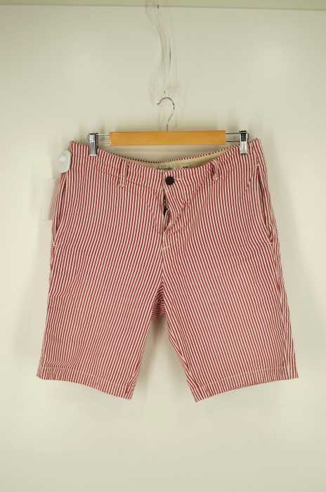 Abercrombie & Fitch (アバクロンビーアンドフィッチ) ボタンフライヒッコリーショーツ メンズ パンツ