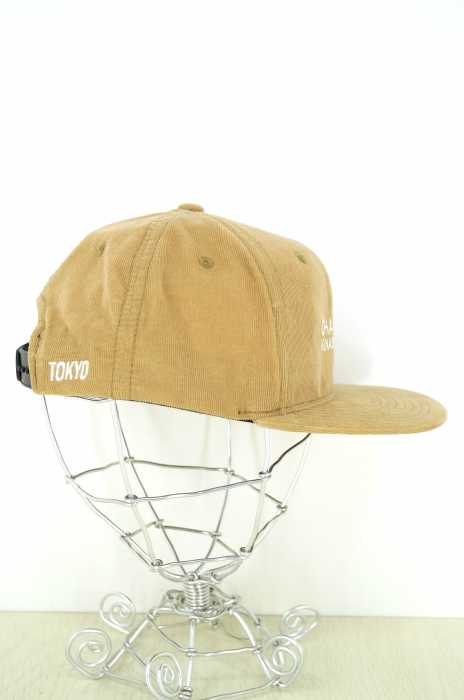 CHARI&CO×KINASI CYCLE×override（チャリアンドコー×キナシサイクル×オーバーライド） コーデュロイキャップ メンズ 帽子