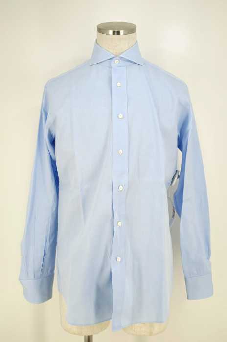 Makers Shirt 鎌倉 （メーカーズシャツカマクラ） ホリゾンタルカラー長袖シャツ メンズ トップス