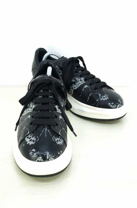 Alexander McQueen （アレキサンダーマックイーン） エクステンドソール プリントスニーカー メンズ シューズ