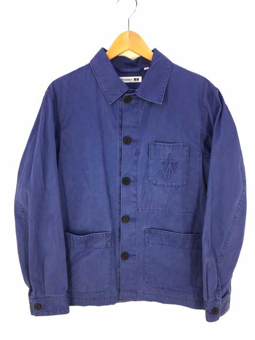 UNIQLO × J.W.ANDERSON （ユニクロ ジェイダブリューアンダーソン） ロゴ刺繍シャツジャケット メンズ アウター