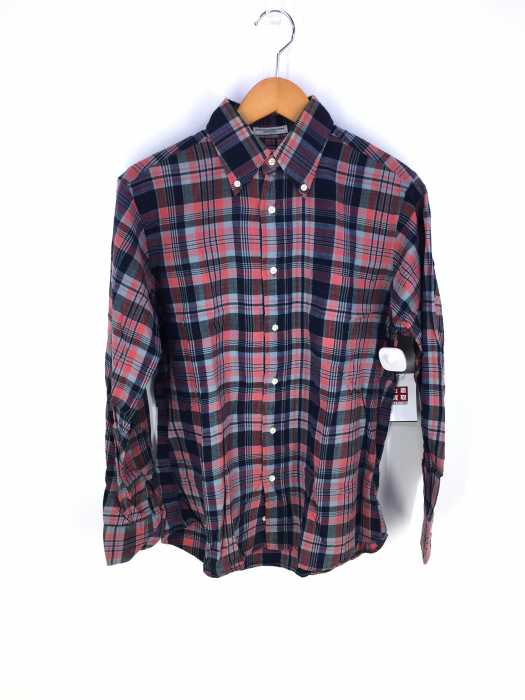 individualized shirts(インディヴィジュアライズドシャツ) ボタンダウン チェックシャツ メンズ トップス