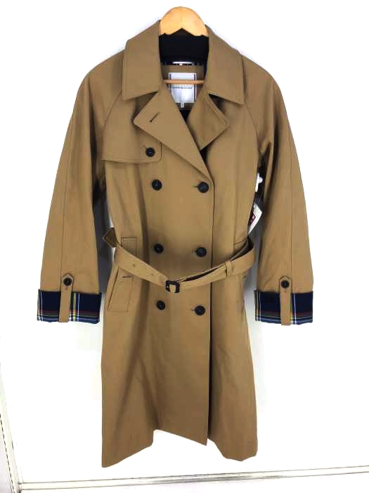 TOMMY HILFIGER(トミーヒルフィガー) Contrast Cuff Trench Coat レディース アウター