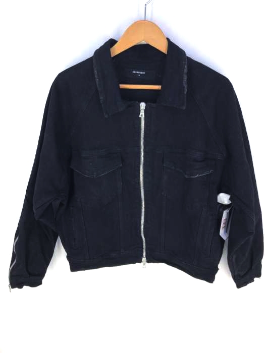 REPRESENT（リプレゼント） ダメージ加工 ジップアップデニムジャケット メンズ アウター