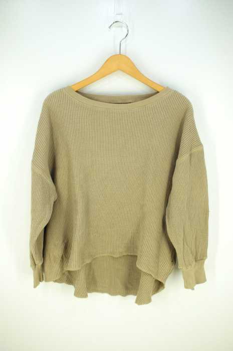 Spick and Span(スピックアンドスパン) サーマルクルーネックプルオーバー クルーネックTシャツ レディース トップス
