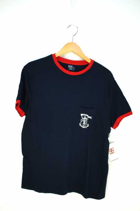 Polo by RALPH LAUREN （ポロバイラルフローレン） 刺繍入りポケットTシャツ メンズ トップス