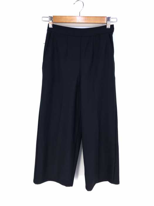 PLST（プラステ） エステルトリコットワイドクロップドパンツ レディース パンツ