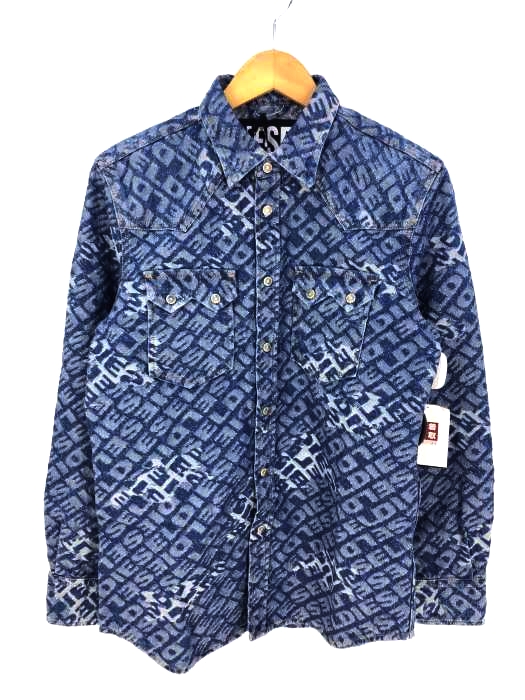 DIESEL（ディーゼル） D-LEO CAMICIA デニムウエスタンシャツ メンズ トップス