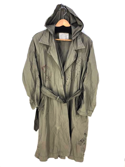 Niko and...（ニコアンド） オリジナル落書きトレンチコート  