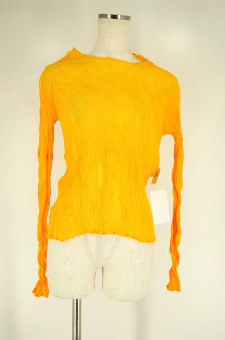 ISSEY MIYAKE（イッセイミヤケ） プリーツ加工ハイネックトップス レディース トップス