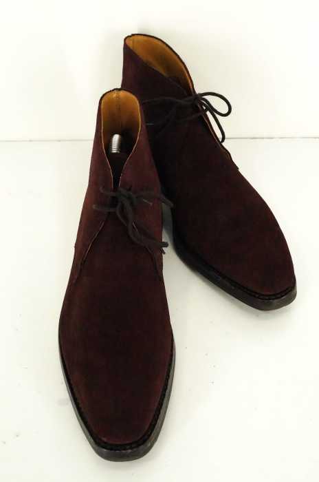 CROCKETT&JONES (クロケットアンドジョーンズ) TETBURY スウェードチャッカブーツ メンズ シューズ