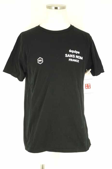sansnom (サンノム) プリントクルーネックTシャツ メンズ トップス