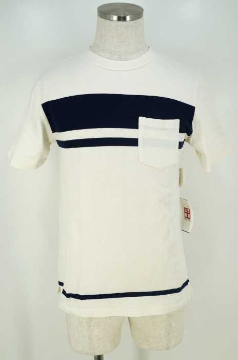 JOURNAL STANDARD relume （ジャーナルスタンダードレリューム） ラインボーダーポケット付きクルーネックTシャツ メンズ トップス