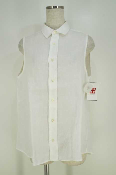 individualized shirts (インディヴィジュアライズドシャツ) リネンノースリーブシャツ レディース トップス