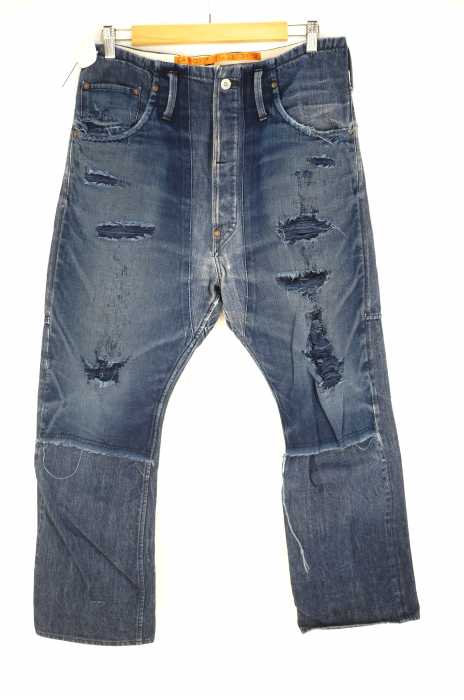 CANTON OVERALLS （キャントンオーバーオールズ） ダメージ加工 クラッシュ メンズ パンツ