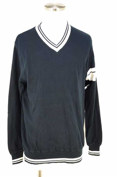 ZARA MAN （ザラマン） Vネックコットンプルオーバー メンズ トップス